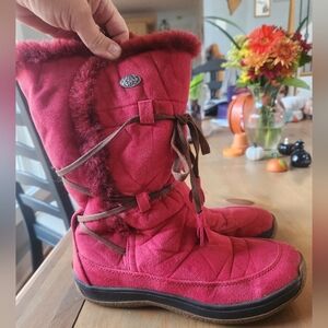 Red Pajar Boots 38